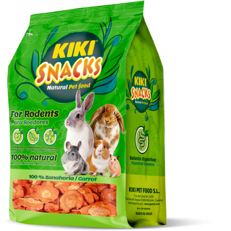 Kiki Snack Natural de Zanahoria Deshidratada - 125 g