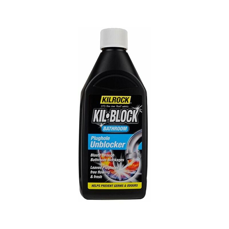 Kilrock - Kil-Block Bathoom Plughole Unblocke 500ml kilkbbath