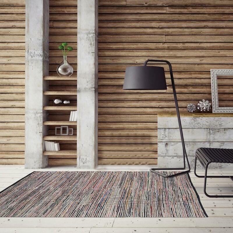 

Kilim alfombra 60x110 cm rectangular PALIAND Multi Input tejida a mano - Multicolore