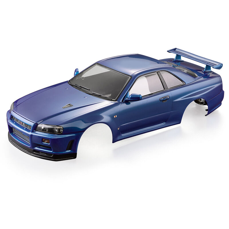 

Happyshopping - Killerbody 48716 Nissan Skyline (R34) Estructura de carcasa acabada para 1/10 Touring electrico RC Coche de carreras DIY