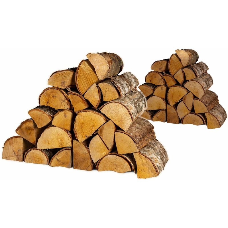 Kiln Dried Fire Logs, 40kg, For Wood Burners, Stoves & Fireplaces, Hot Burning Sustainably Sourced Logs.