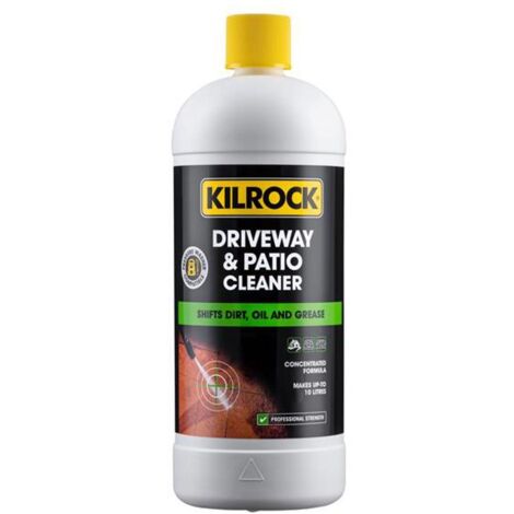 Kilrock Driveway & Patio Cleaner 1L - Powerful Formula