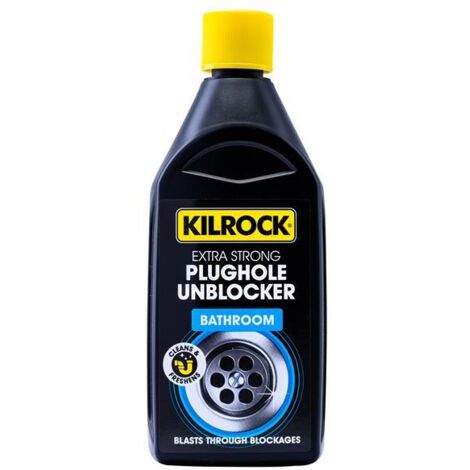 Kilrock Kil-Block Bathroom Plughole Unblocker 500ml