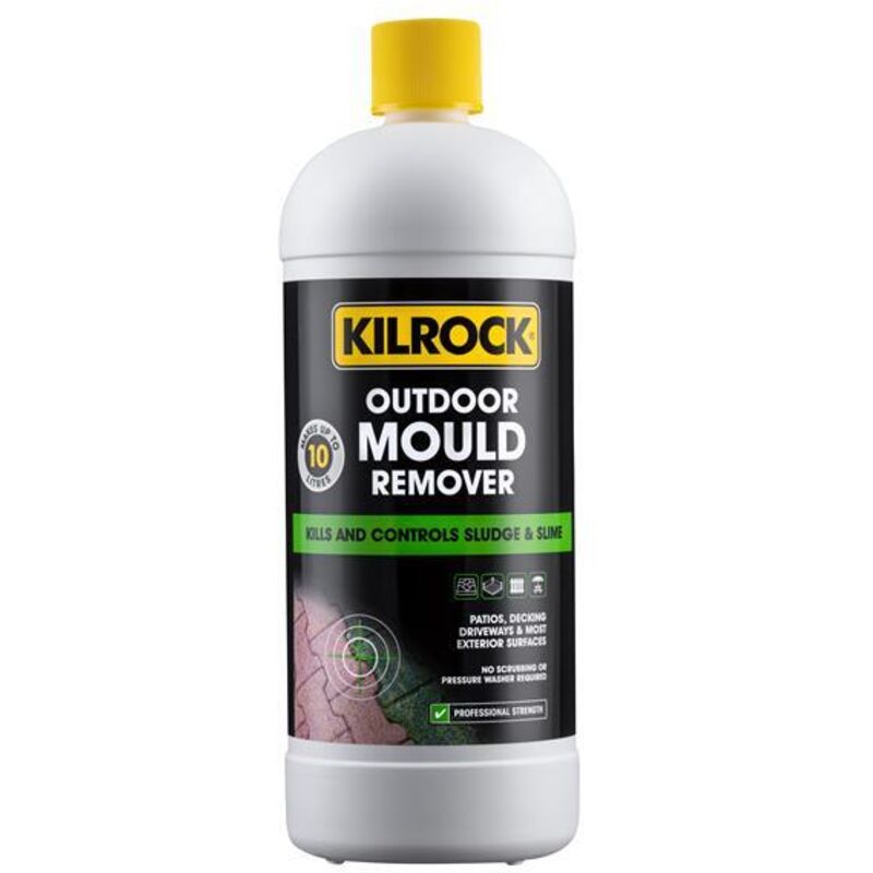Kilrock Outdoor Mould 1L Outdoor Mould Cleaner 1 litre Kiloutmould