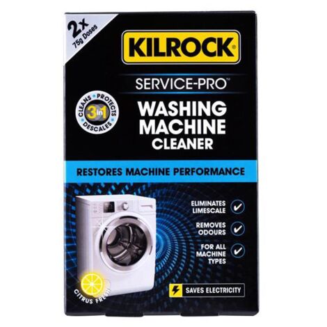 Kilrock Washing Machine Descaler & Cleaner Pack of 2 - 75G