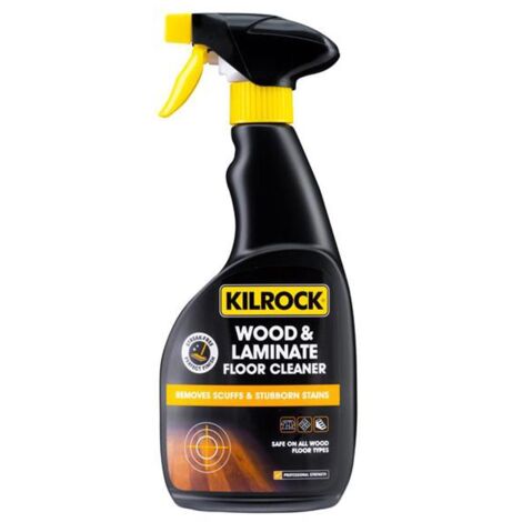 Kilrock Wood & Laminate Floor Cleaner 500ml - Streak-Free Shine
