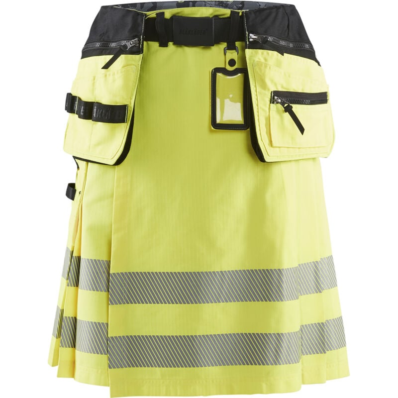 Kilt de travail haute visibilité 1921 - Jaune fluo/Noir xl - FR(50) - SE(C56) - Standards
