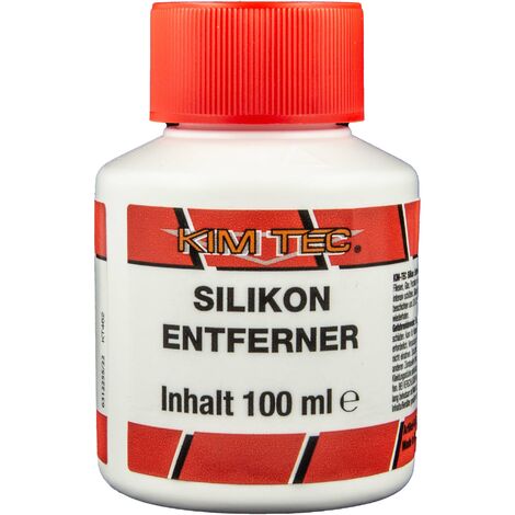 KIM-TEC Silikon - Entferner, Pinselflasche mit 100 ml