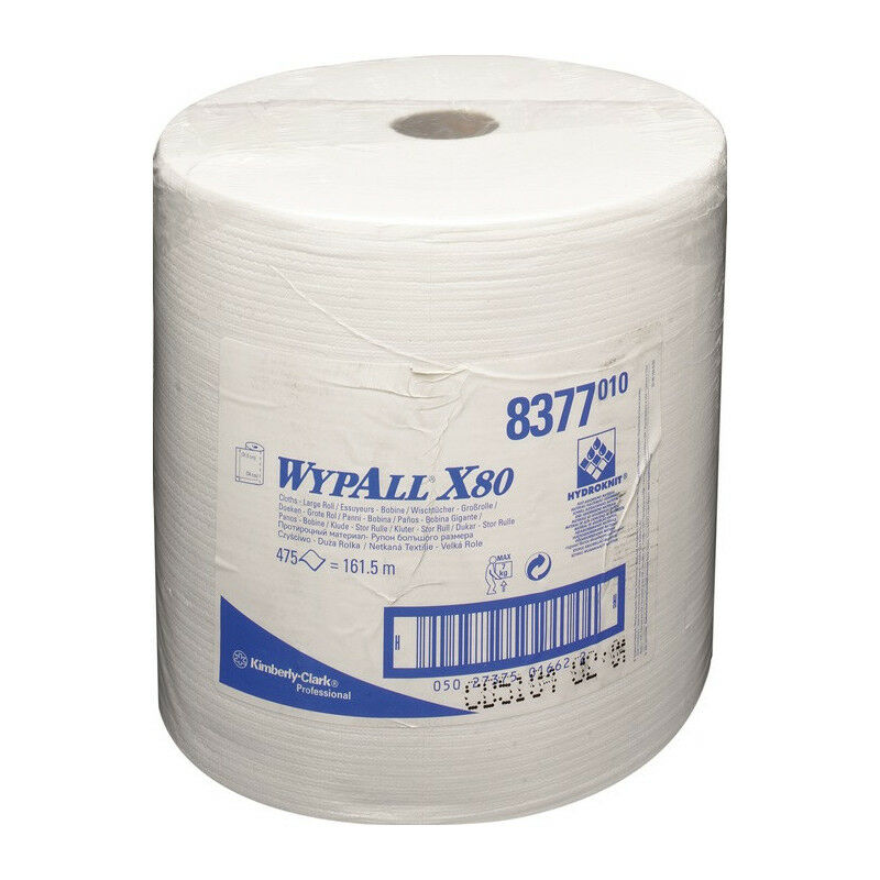 Panno wypall X80 8377 L340xP315 mm circa bianco 1 velo 475 ante / file