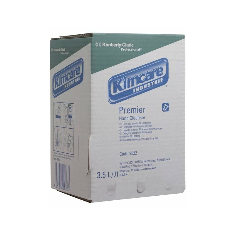 Kimcare Industrie - Industrie Premier Hand Cleanser 9522, Green, 1x3.5 Ltr (3.5 Lt