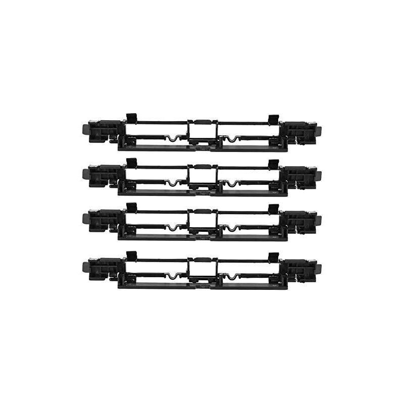 Image of Kimiss Dachträger, 4-teilige Dachträgerabdeckung. ABS-Dachgepäckträger-Schutzleiste für Astra h MK5