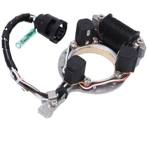 KIMISS Impulsspulen-Stator-Trigger für Außenbordmotoren E60MLHY, Statorbaugruppe, ersetzt 6H3 85510 A0, zuverlässiger Motorverstärker.