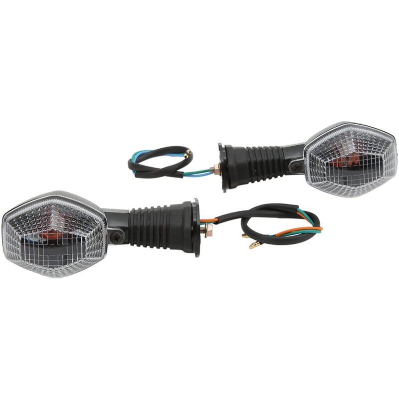 Image of KIMISS Motorrad-Blinker, ABS 12V Blinker Ersatzblinker für DL 1000 VStrom 2006-2012 (Transparent).