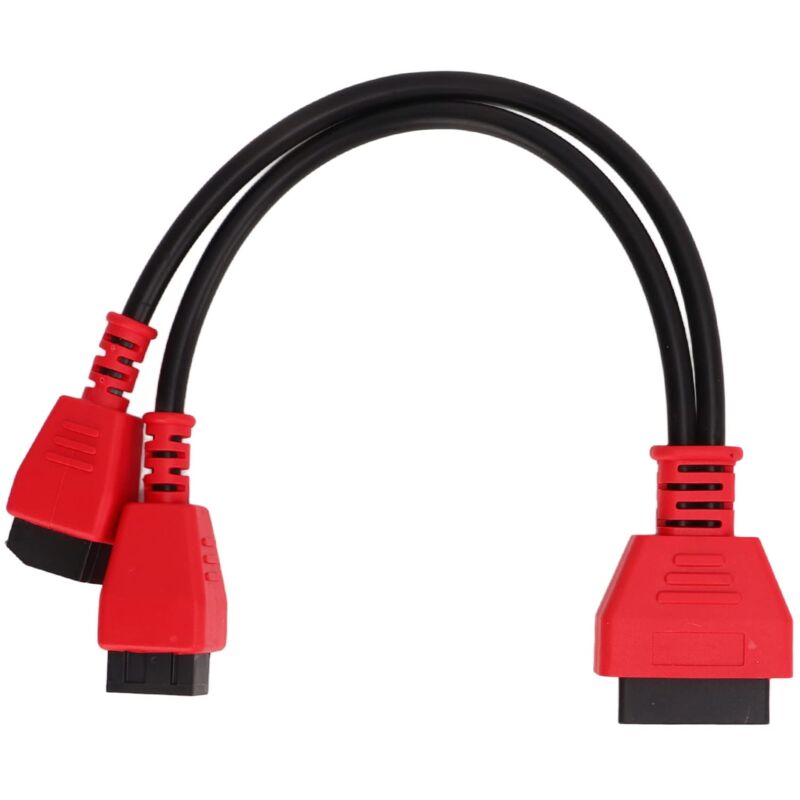Image of Kimiss OBD2-Kabeladapter, 12+8-poliger Diagnoseanschlusskabeladapter MSCHRY128 Diagnosetool für