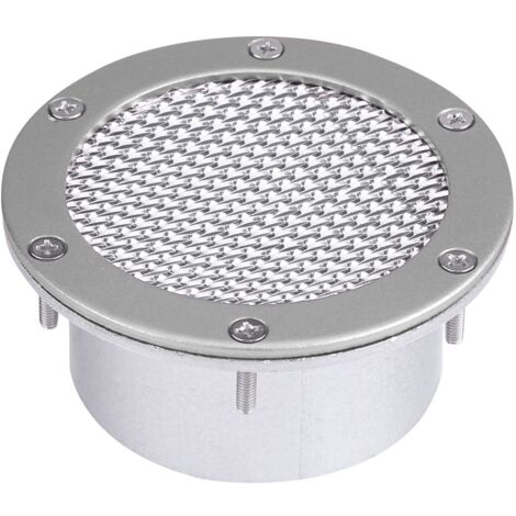 KIMISS Pare-chocs de pare-chocs pour voiture Air Grille Universal pour prise d'air froid (Argent)