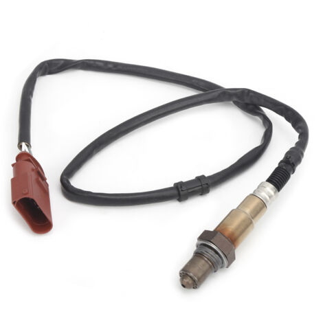 KIMISS Sauerstoffsensor 06A906262F, einfache Konstruktion, schnelle Reaktionszeit, präzise Messung. Gefertigt aus Eisenlegierung und ABS. Ersatzteil für 1,8-Liter-Motoren (2000–2006). Kompatibel mit f