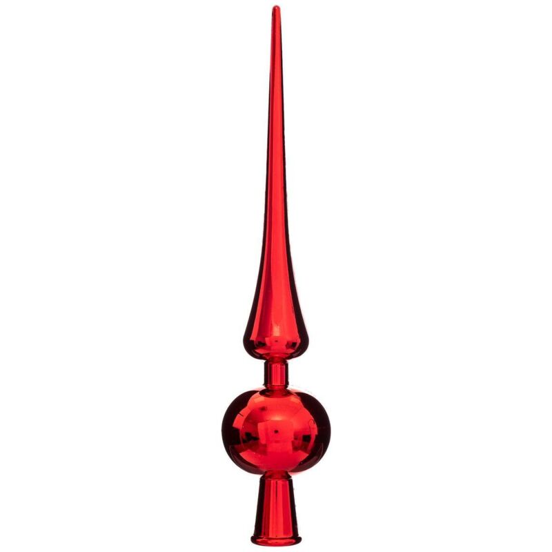 Fééric Lights And Christmas Wappen 1 Ball Glänzend Rot 28cm - Feeric Lights & Christmas