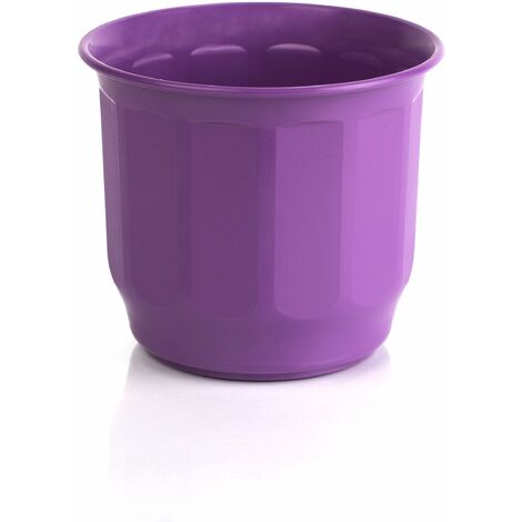 Kimmel - Portavaso Medio per Fiori, Ø 15 cm, Colore: Viola