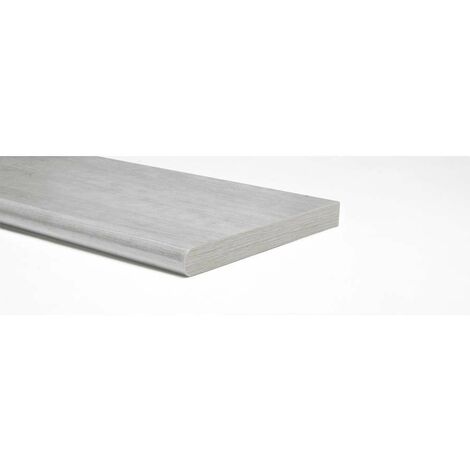 Kimono Mensola in Rovere Grigio Stondata - 600x200 mm