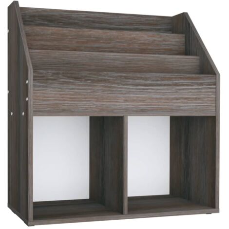 Kinder-Bücherregal Grau Sonoma-Eiche 71x30x78,5cm Holzwerkstoff vidaXL