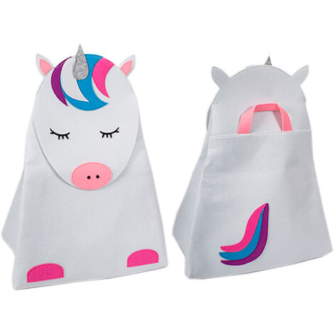Kinder Filz Aufbewahrungsbox H73cm-D290304-Einhorn-var