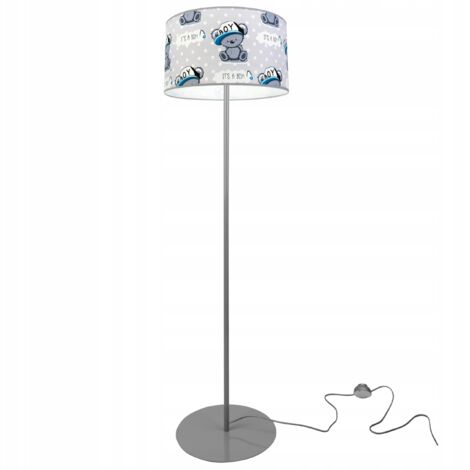 KINDER LOFT STEHLAMPE, LAMPENSCHIRM, MUSTER, LED