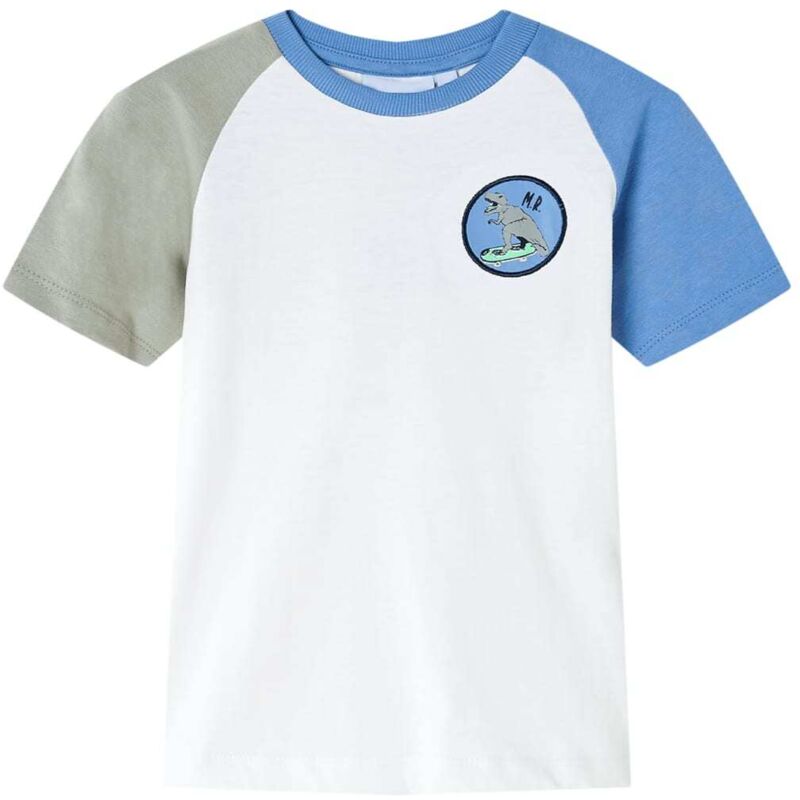 Vidaxl Kinder-t-shirt Ecru 116