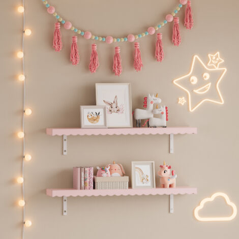 Mixibaby Wandboard Rosa | Steckboard & Wandregal Für Individuelle Deko