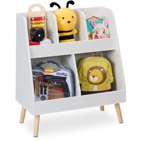 Kinderbucherregal 5 regale spielzeugaufbewahrung