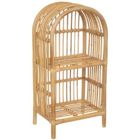 Kinderbuchregal - Rattan - H76 cm - Atmosphera créateur d'intérieur