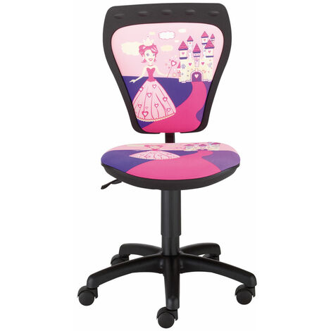 Schreibtischstuhl Kinder Zimmer Mädchen Prinzessin Drehstuhl Ministyle TS22 RTS PRINCESS