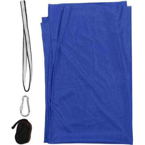 Kinderhängematte, bequemes elastisches Polyester – Hängematte für sensorisches Aerial Yoga, für drinnen und draußen, Blau