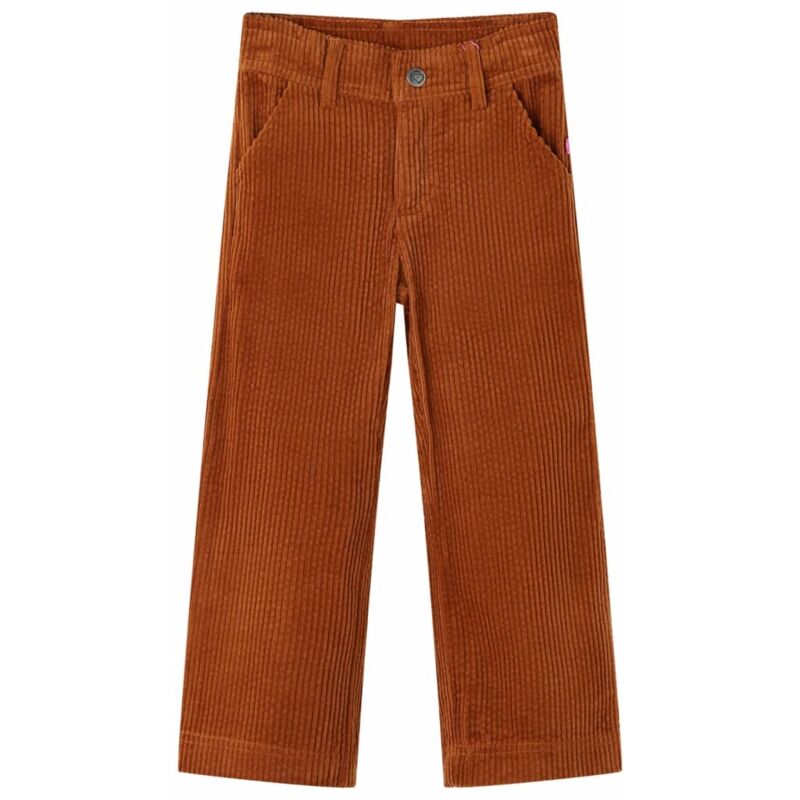 Kinderhose Cord Cognac 104 Vidaxl50214