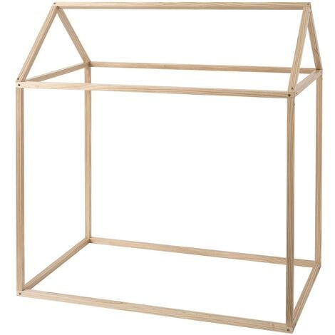 Kinderhaus aus Holz, Dekoration, Atmosphera Créateur d'intérieur, 115 x 66 x 126 cm