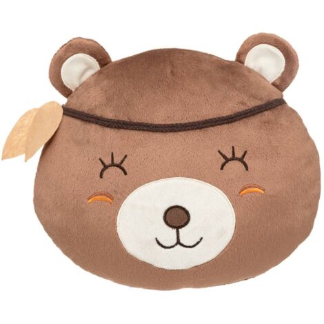 Kinderkissen Bär - braun