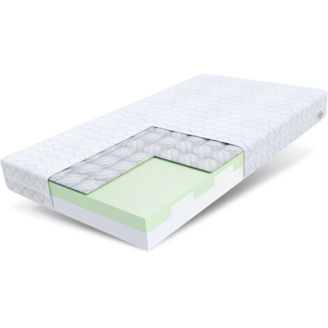 Kindermatratze 120x200 Bett Matratze PAULO 9 Zonen Kaltschaum H3 HR Buchweizen H3 16cm