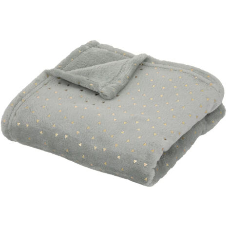 Kinderplaid Berlingot - Flanell - blau - 75x100 cm