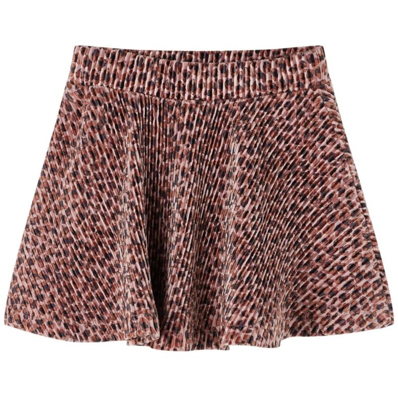 Vidaxl - Kinderrock Leopardenmuster Altrosa 116 82429