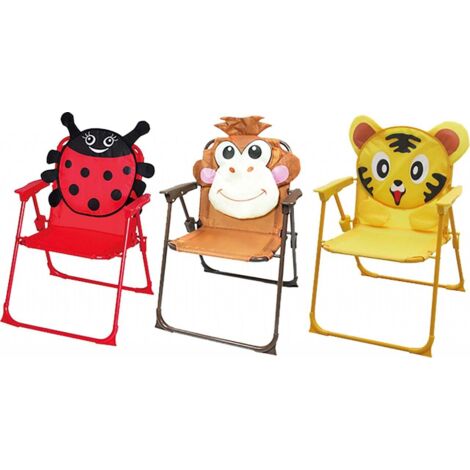 Kindersessel Zoo klappbar, 1 Stück, farblich sortiert Gartenstühle & Hocker