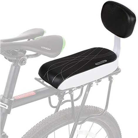 skrskr Sicherheit Kindersitze Fahrrad Fahrrad vorne Babysitze Kindersattel mit Fußpedalen Unterstützung Rückenlehne für MTB Rennrad Fahrrad