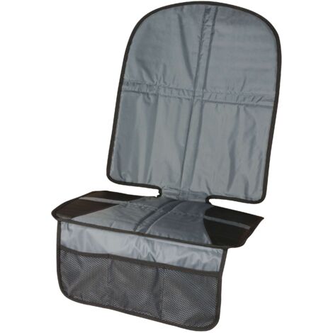 Kindersitzunterlage Tidy Fred XL, Auto-Schutzunterlage, Sitzschoner Kindersitz grau/schwarz