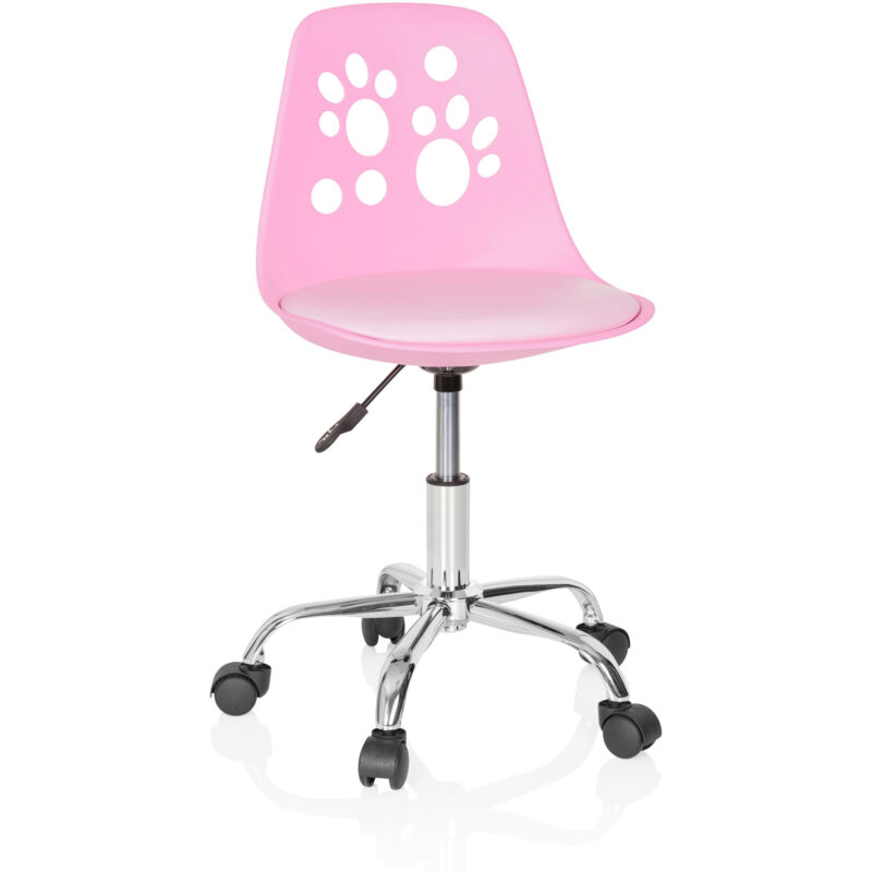 Kinderstuhl / Drehstuhl Fancy I Pink Hjh Office