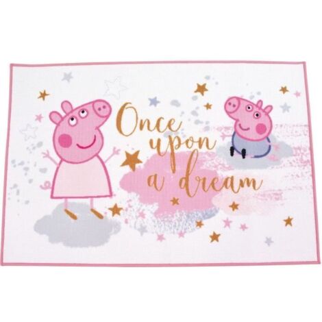 Kinderteppich Fun House Peppa Pig 80 x 120 cm
