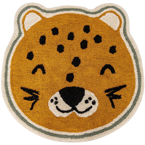 Kinderteppich LEOPARD, Ø 90 cm