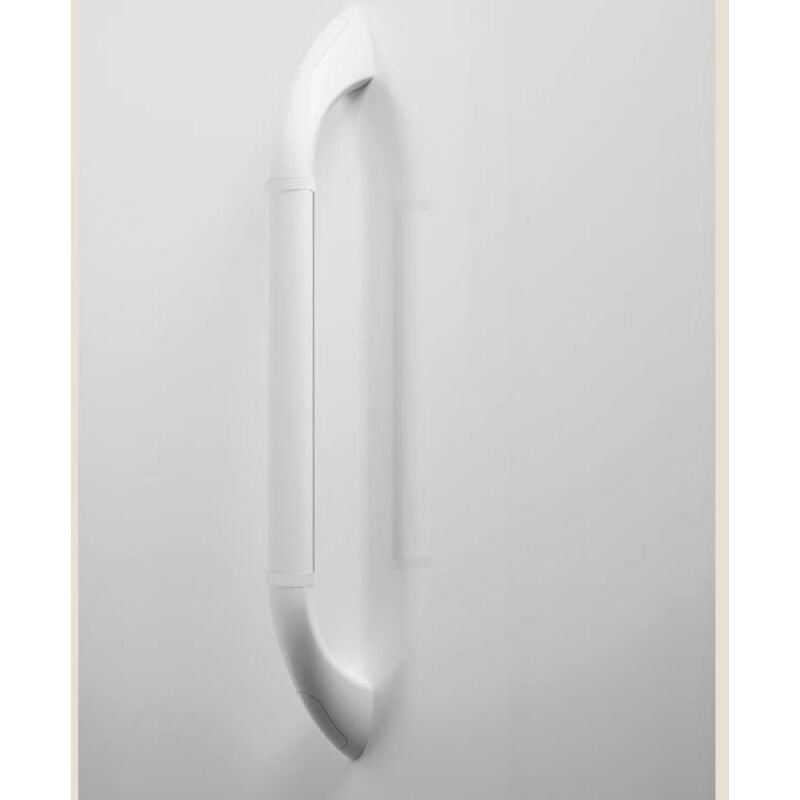 Kinedo - Barre de maintien verticale blanc a visser 45 cm