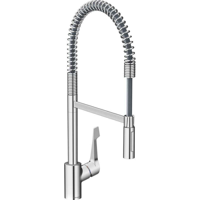 Hansgrohe - Mitigeur de cuisine xxl, Semi-pro 2 jets chromé Cento 14806000