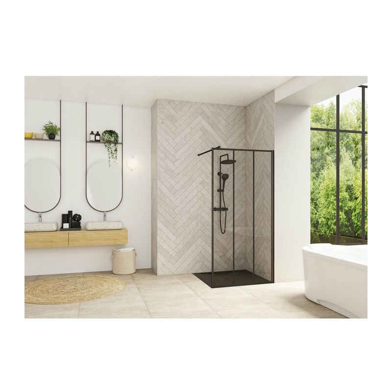 Paroi de douche - Solo Factory - Kinedo - Taille 120 - l. max 119 cm