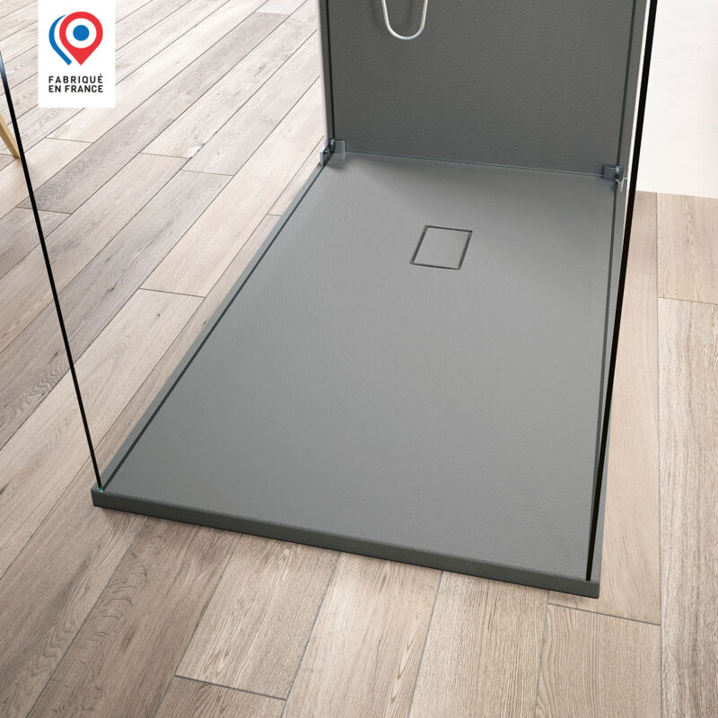 Kinedo - Receveur Kinesurf Pietra 120 x 80 gris beton