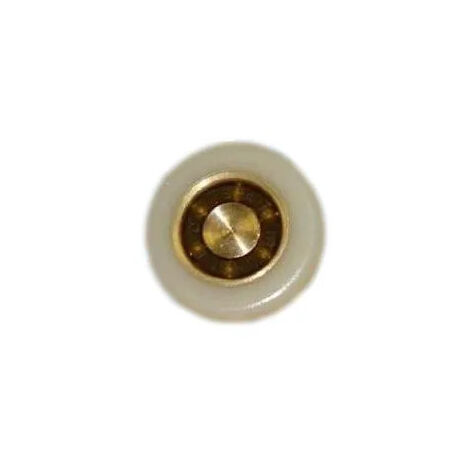 Kinedo – Roulette articulée pour paroi de douche – Diamètre 24 mm – Épaisseur 23 mm – Fonctionnement fluide et efficace pour salle de bain - ROU09