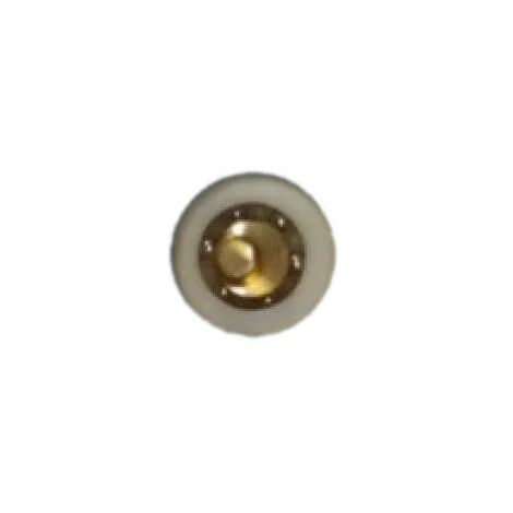 Kinedo – Roulette excentrée 18 mm – Épaisseur 19 mm – Axe 5 mm pour parois de douche – Fonctionnement fluide et efficace